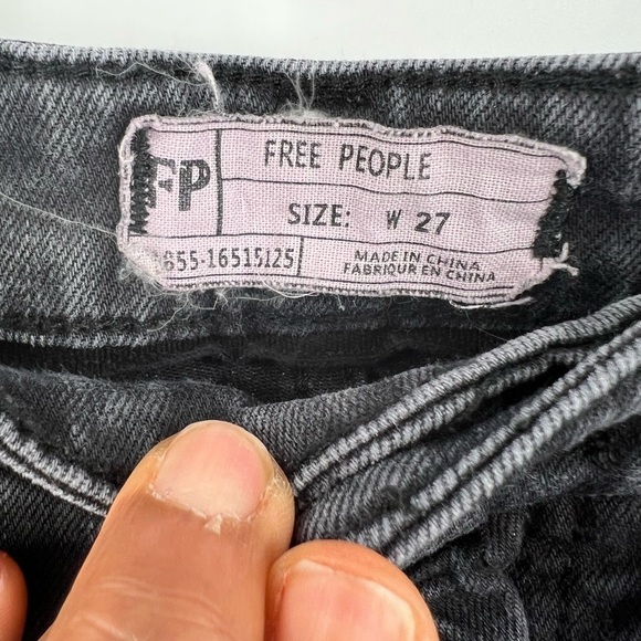 Free people grey skinny jeans size 27 - Picture 10 of 10